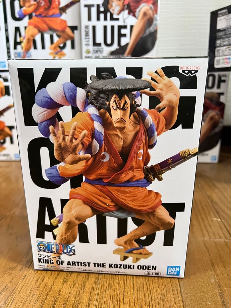 12個 ワンピース KING OF ARTIST ルフィ 光月おでん フィギュ