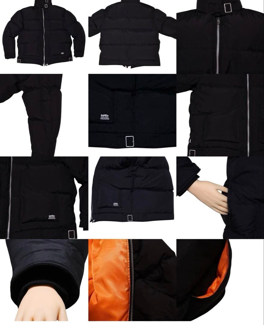 SAPEurサプール B-3タイプ ダウンジャケット Mサイズ 定価52800円