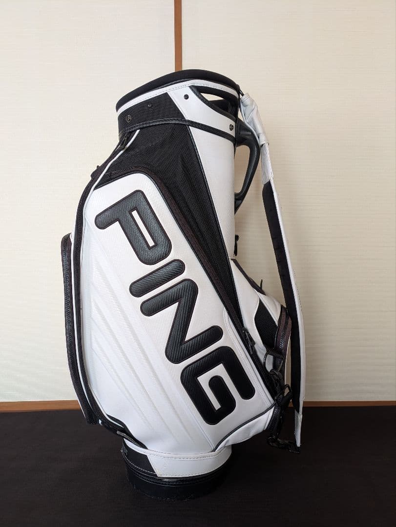 中古 PING ピン TOUR STAFF ツアースタッフ キャディーバック - メルカリ