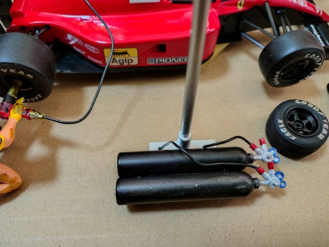 1/20 タミヤ ミニカー ピットクルー セット