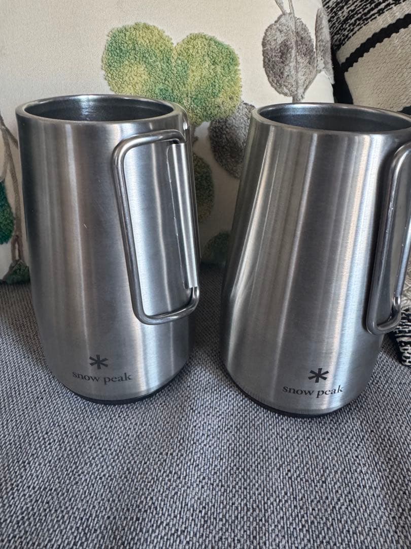  peak スノーピーク サーモジョッキ700 2個セット snow peak スノーピーク サーモジョッキ 700 名入れ彫刻代込み 名入れ