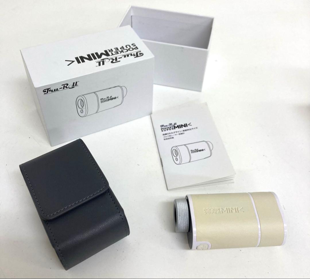 B126-37 トゥルーロール　ゴルフポケット　スーパーミニ　レーザー距離計 Amazon.co.jp: トゥルーロール ゴルフ ポケットスーパーミニ レーザー