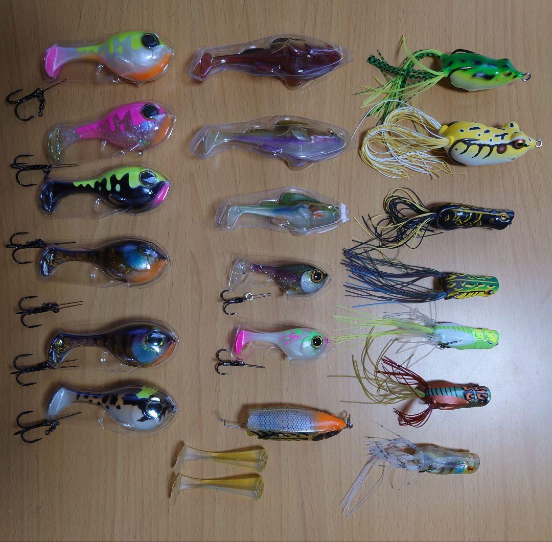 バス釣り引退セット、ルアー24個セットバス釣り引退 ルアーセット②