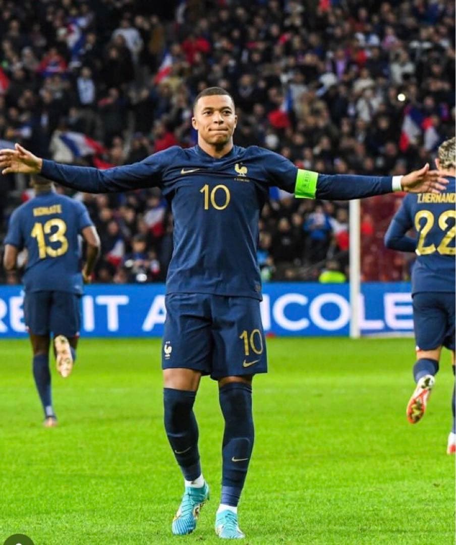 Nike フランス代表 長袖ウェア ネイビー 2022 ホームユニフォーム