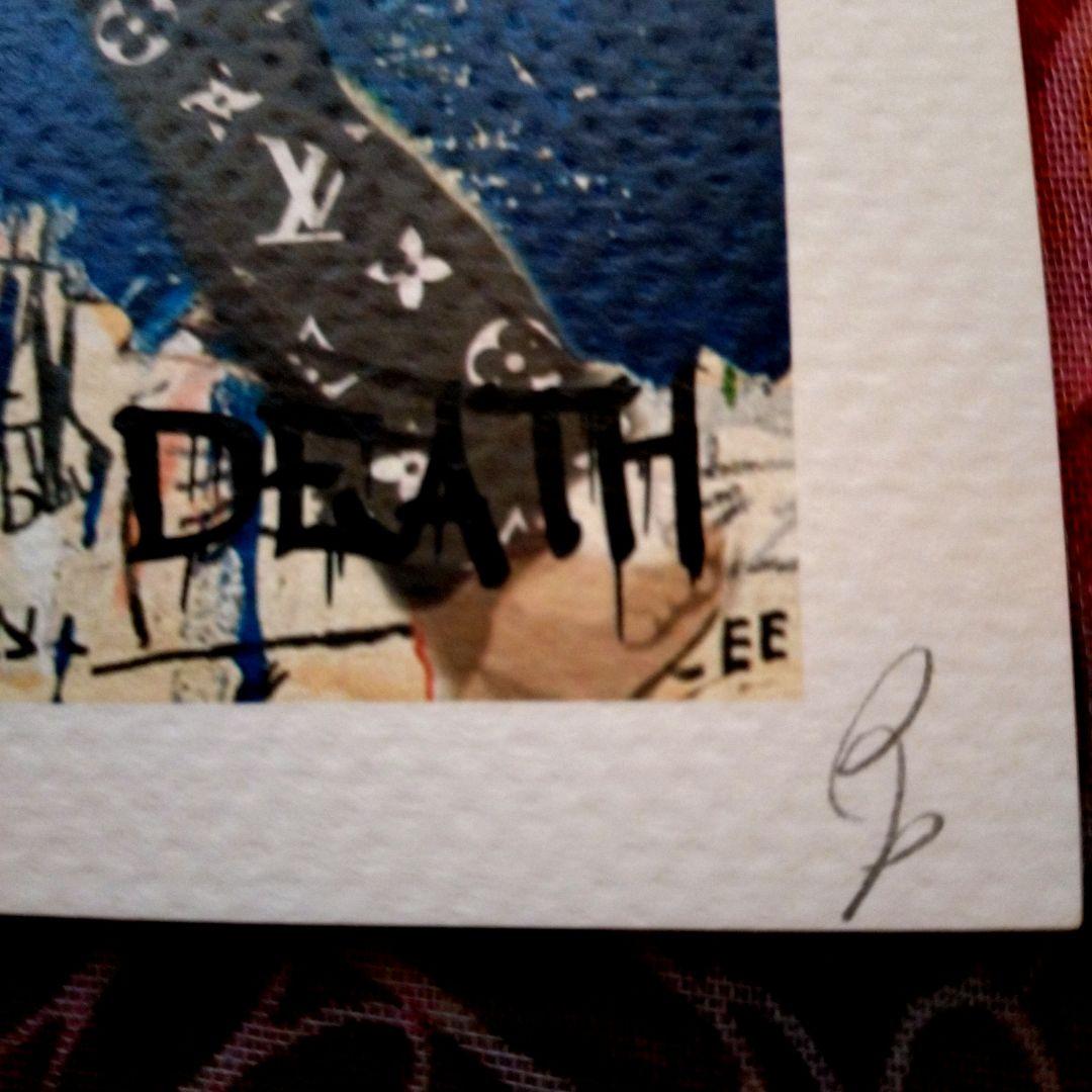 キングスマン様専用 額装death nyc 世界限定100枚バスキアビートルズ