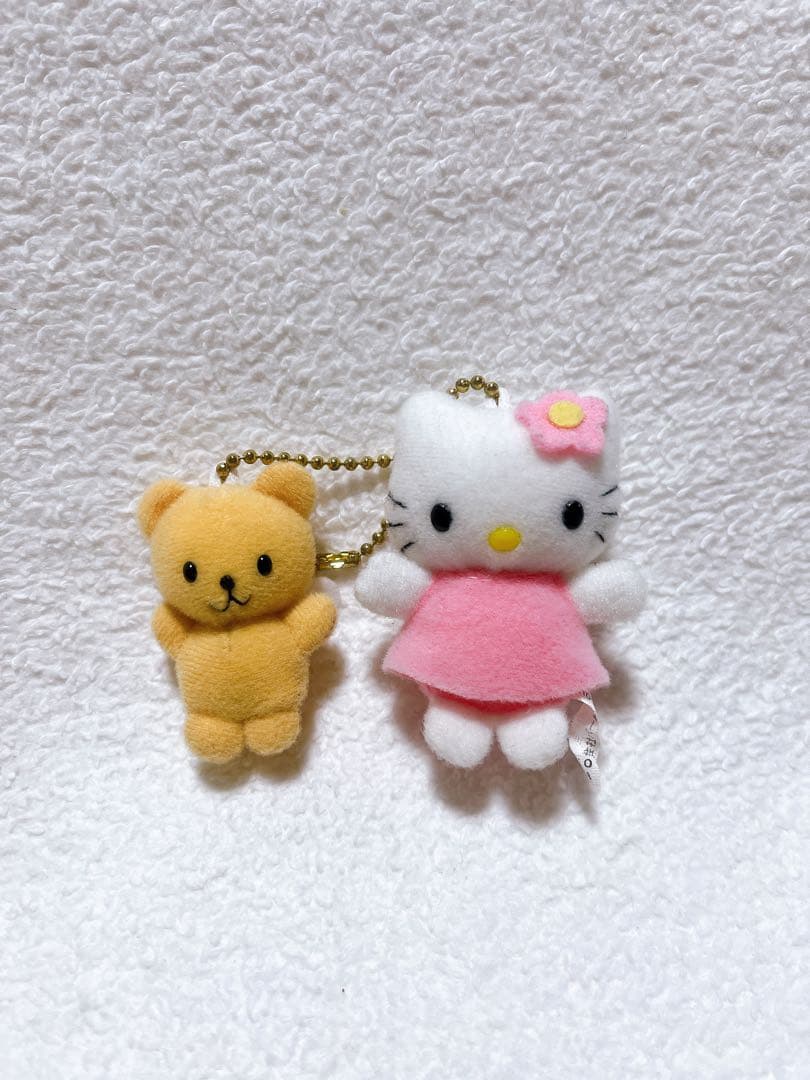 ハローキティ ツインマスコット 希少 サンリオ♡キティちゃん ツイン マスコット【激レア】 - メルカリ