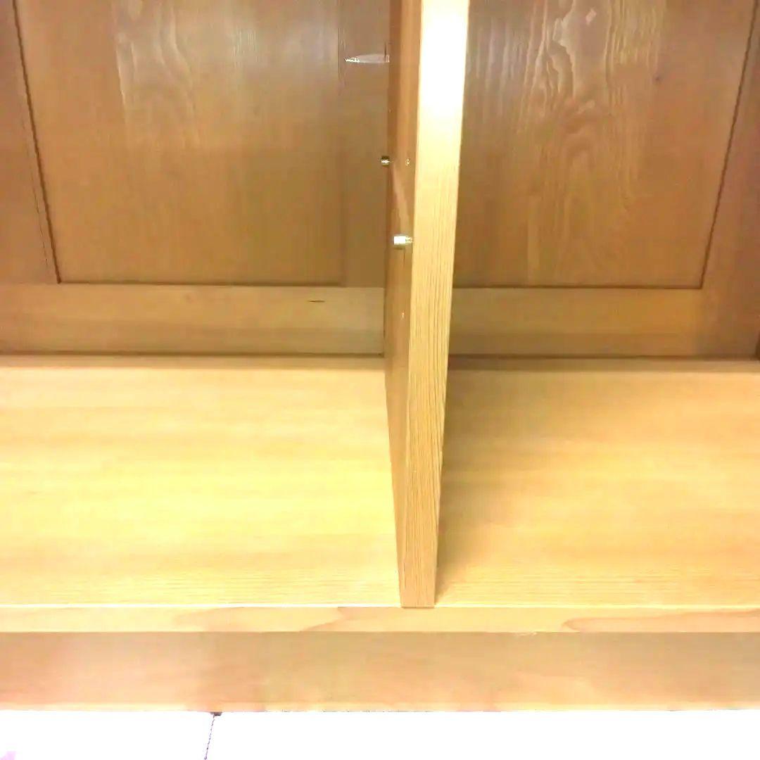 美品 ショップカウンター♥パイン材無垢 収納スペース最大