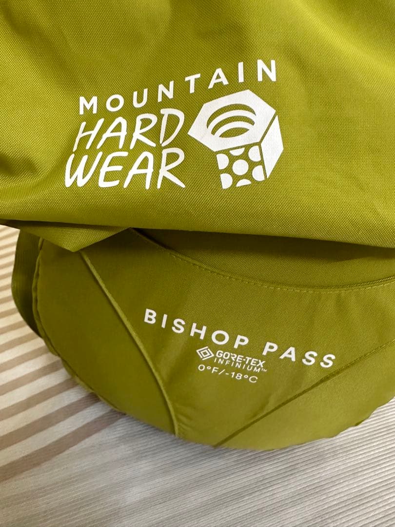 アウトドア寝具 Mountain Hardwear BISHOP GORE-TEX -18C