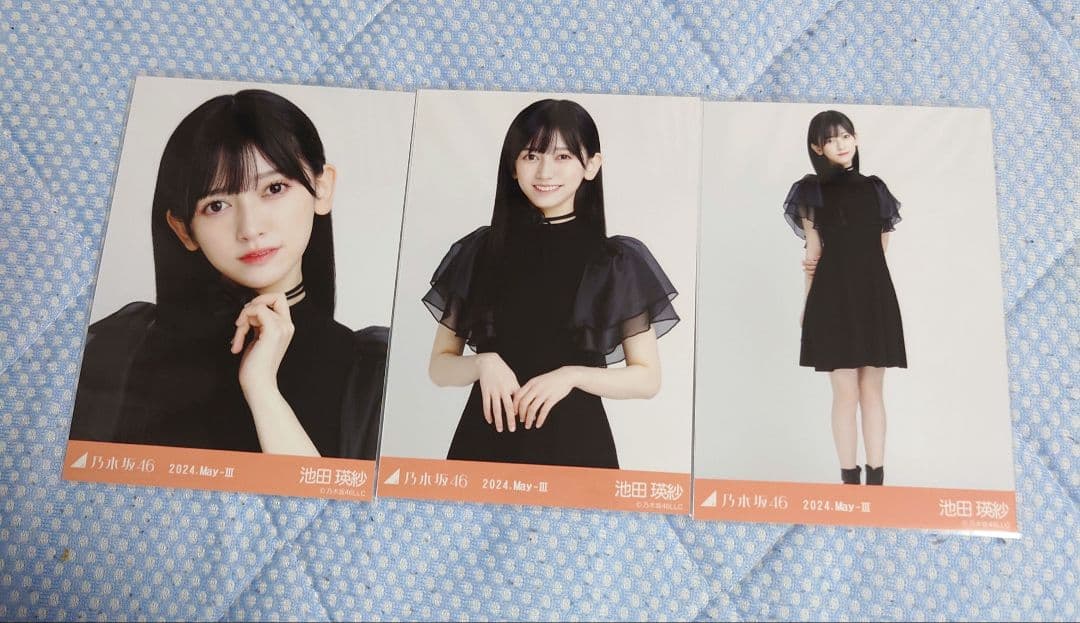 乃木坂46 生写真 池田瑛紗 バラモチーフ コンプ - メルカリ