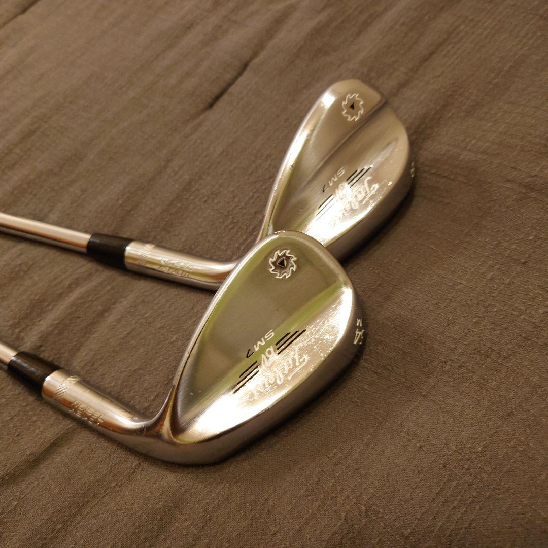 タイトリスト　ボーケイ SM7 ツアークローム　54度＆58度 ボーケイデザイン SM7 ツアークローム ウェッジ N.S.PRO MODUS3 TOUR