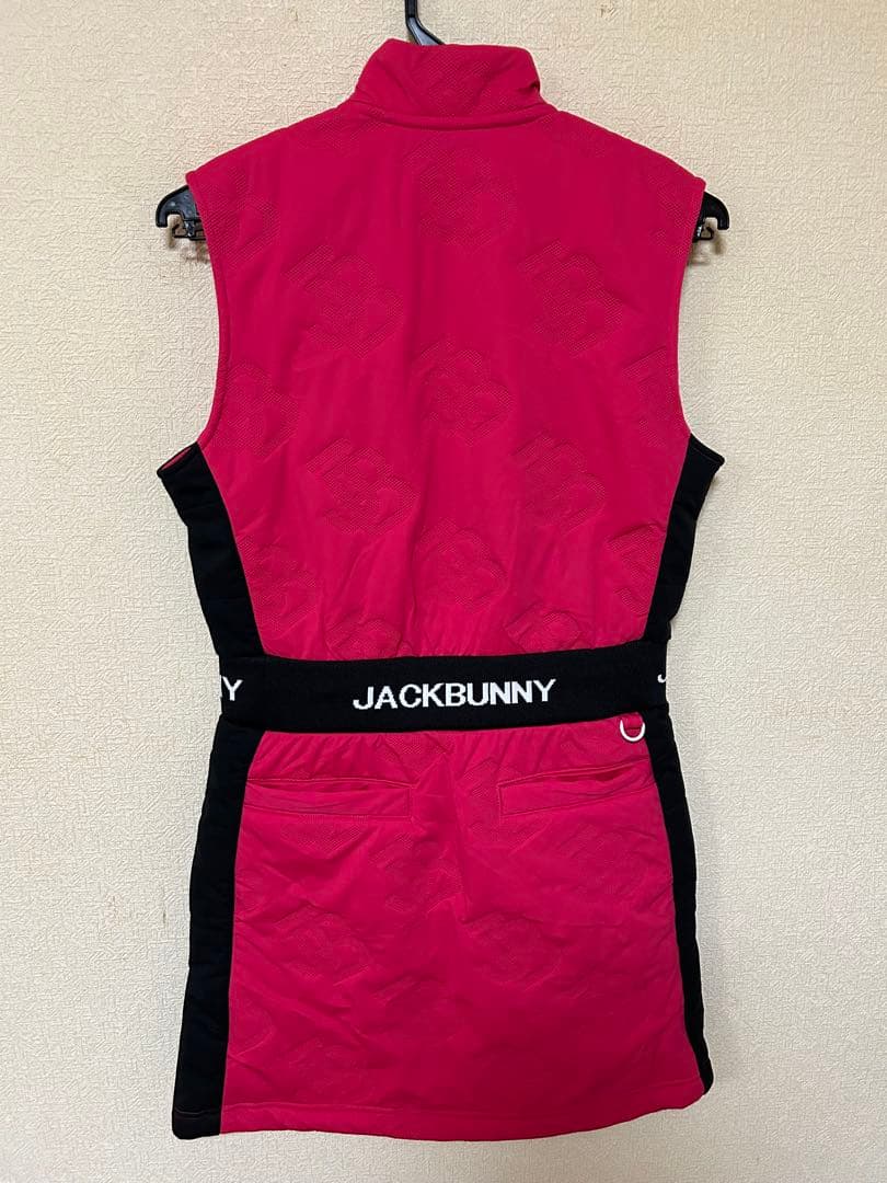 パーリーゲイツ ジャックバニー ゴルフ レディース 中綿 ワンピース