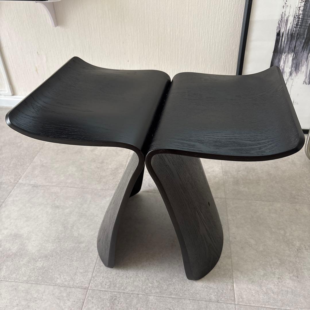 木製スツール ブラック アカシアウッドブラックスツール｜BDC12 – 1acspaces