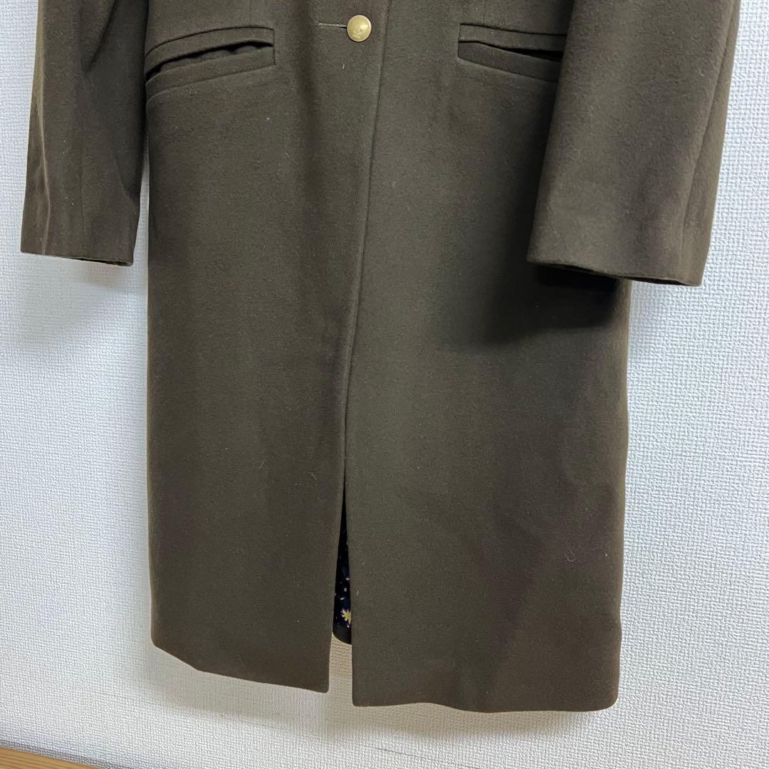 KENZO ウールカシミヤ ロングコート 星柄総裏地 - メルカリ