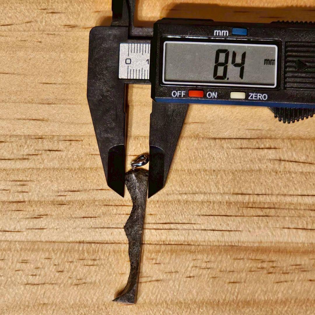 アキムネ様専用】ギベオン隕石 ペンダントトップのみ【鑑別書付