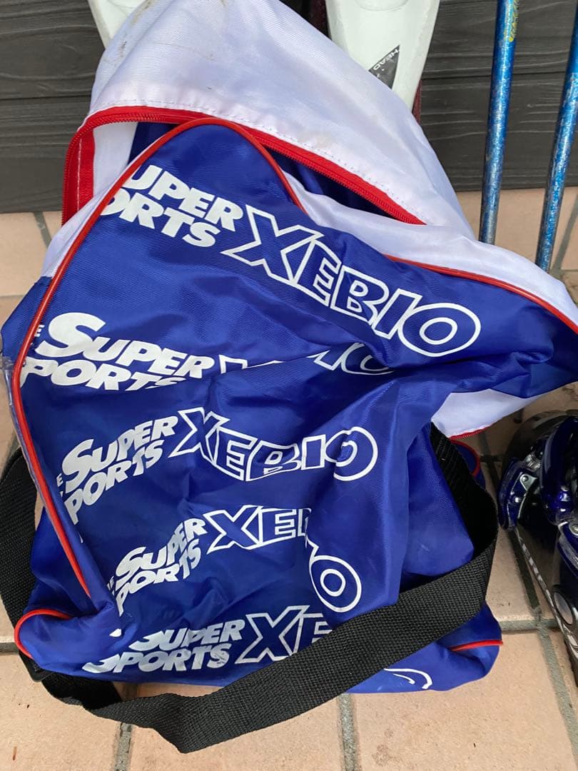 HEAD アルペンスキーセット 117センチ ストック ブーツ ゼビオ 袋付き