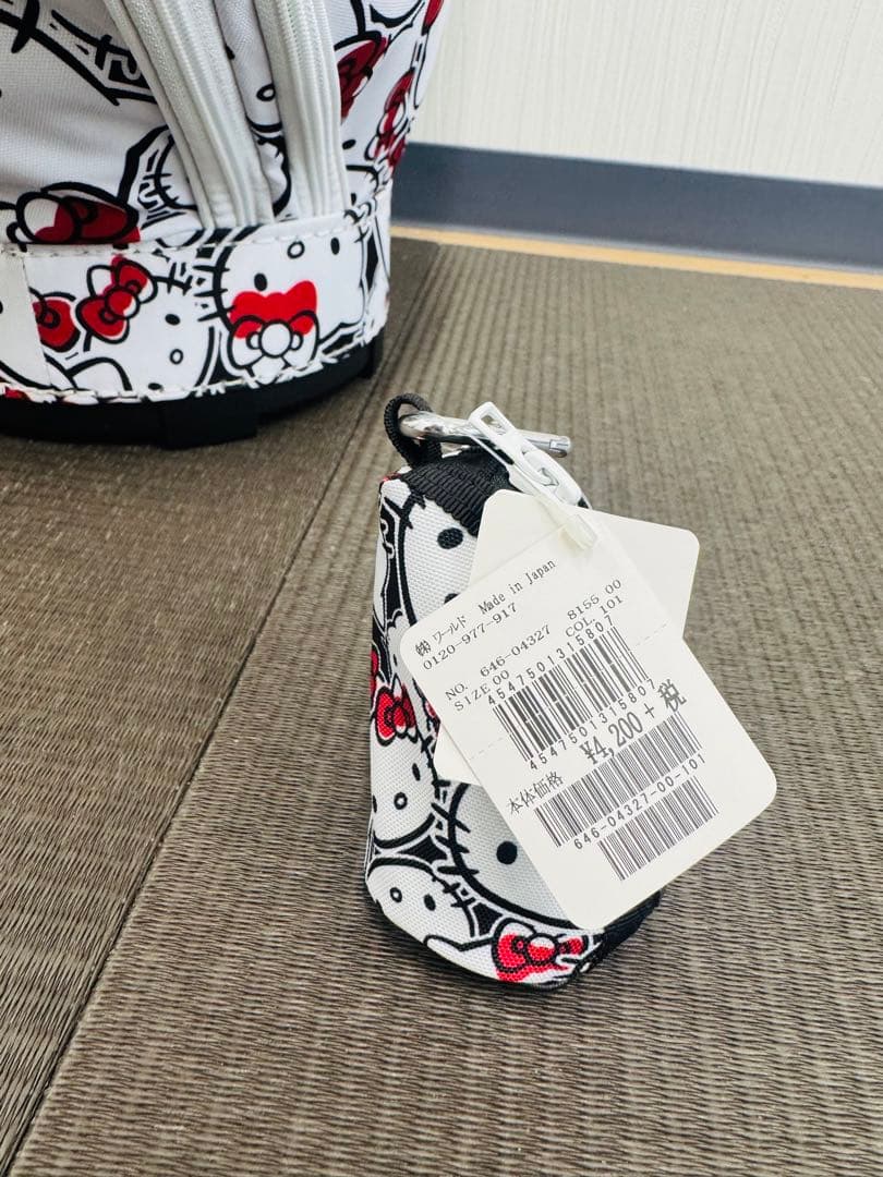 ハローキティ アダバット スペシャルコラボ ゴルフバッグ 【新品未使用