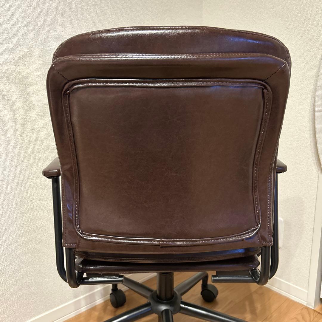 ニトリ ワークチェア Nシールド スモーク DH DBR - メルカリ