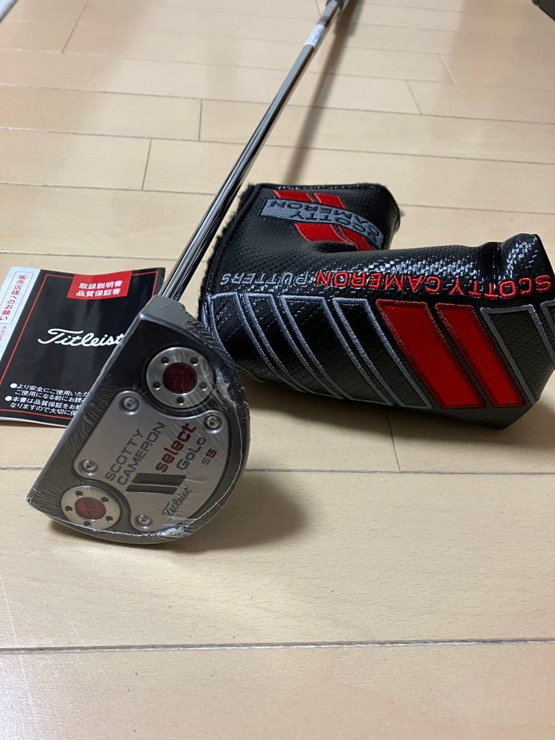 スコッティキャメロン GOLO6 パター 34インチ純正カバー付き