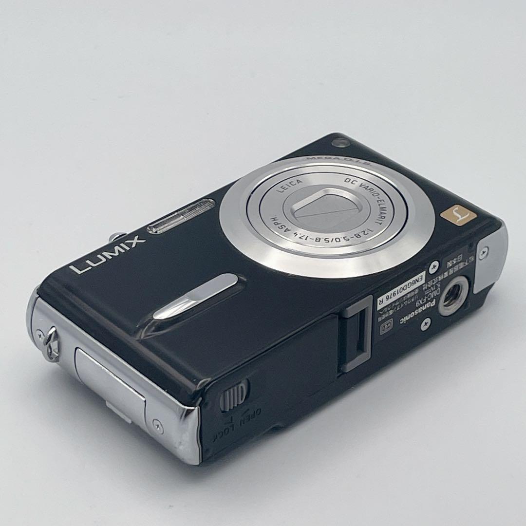 良品】Panasonic LUMIX DMC-FX9 ブラック ライカレンズ