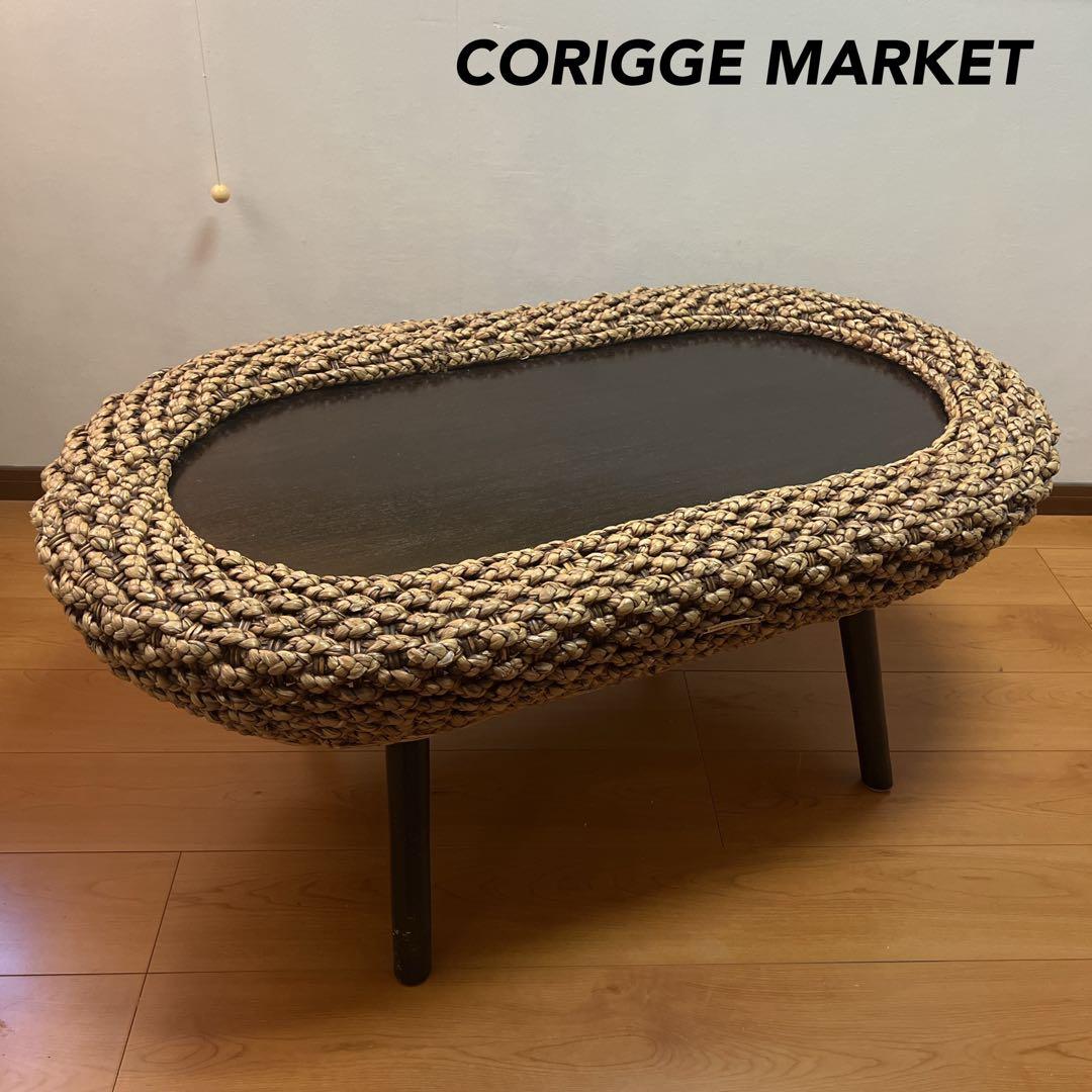 カリッジマーケット ラタン ウォーターヒヤシンス ローテーブル アジアン セブ t137at_800s_1.jpg