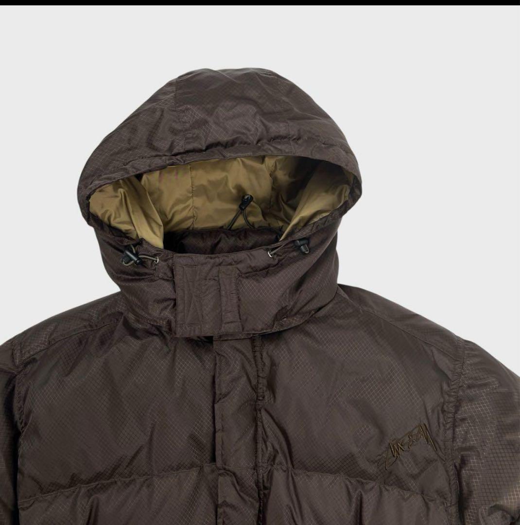 ⭐️今日まで値下げ 90s old stussy puffer jacket - メルカリ