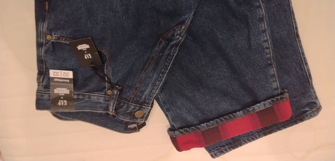 GAP ストレンジャー シングス コラボデニム エクストラバギー