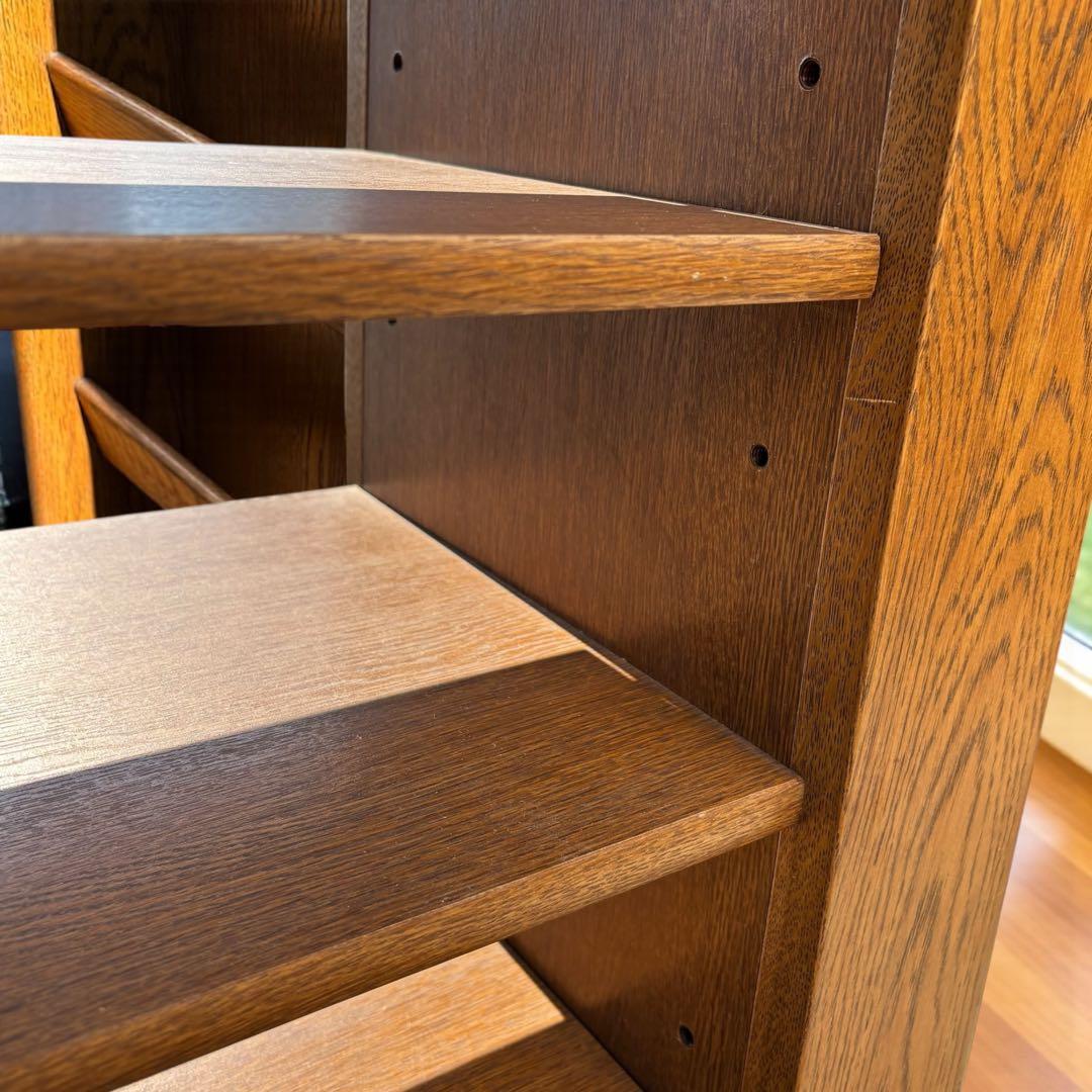 ✨天然木の高級感✨浜本工芸 電話台 スリッパラック 美品✨