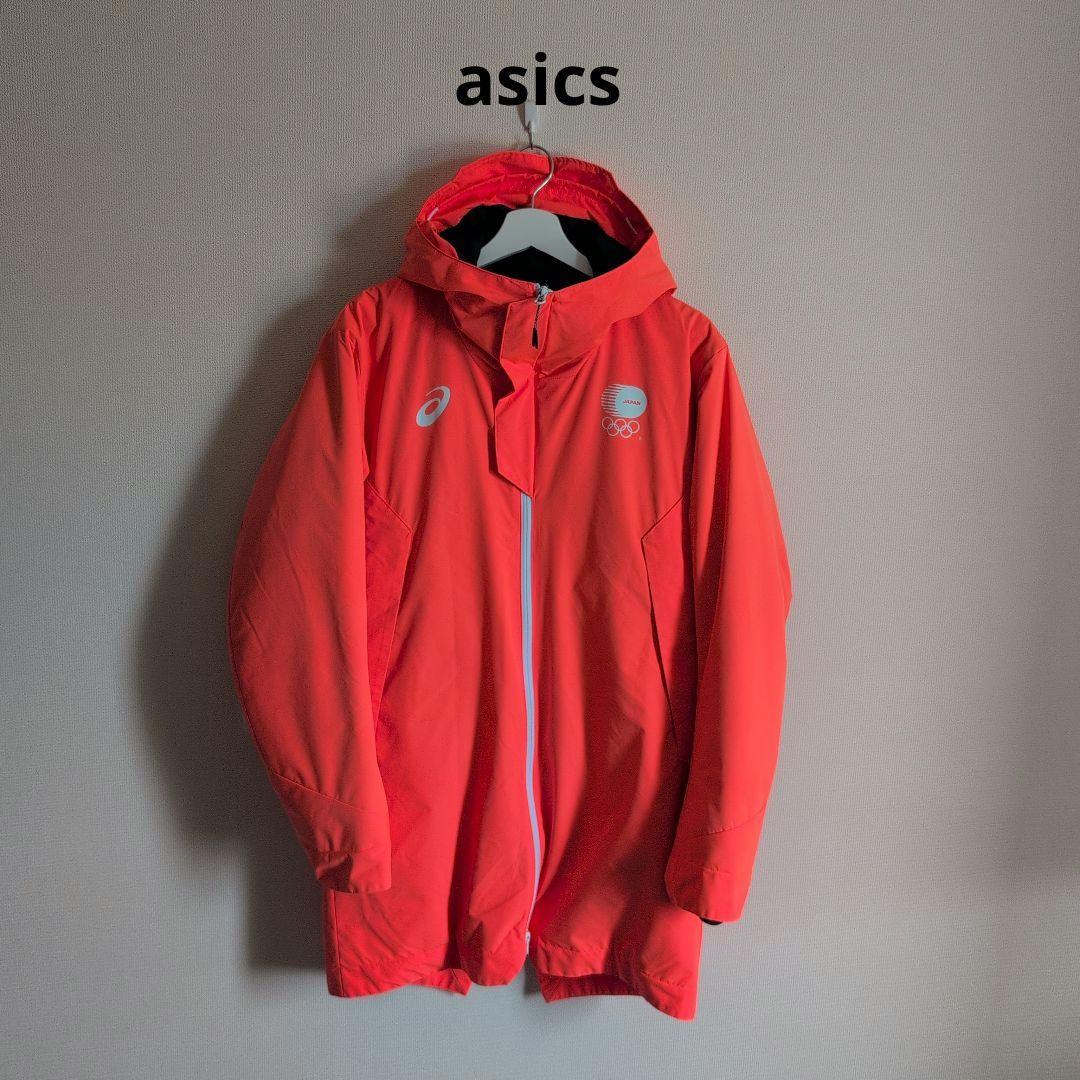 希少】アシックス 日本代表モデル 中綿ベンチコート L レプリカ - メルカリ