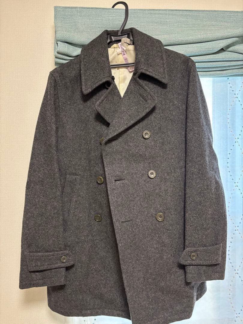 き*ん様 RING JACKET グレー ピーコート Pコート【グレー/へリンボン】 | コート / Coat | RING JACKET OUTLET