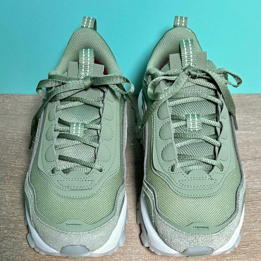 ナイキ【NIKE】エアマックス97 FUTURA　※2017年製 限定レアカラー NIKE W AIR MAX 97 FUTURA OIL GREEN/HONEYDEW-SUMMIT WHITE（ナイキ