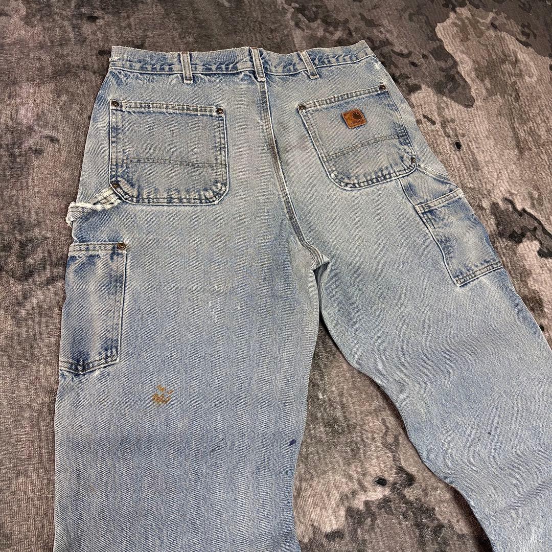 36×32 Carhartt 良フェード 雰囲気抜群 一点物 スペシャル Y2K