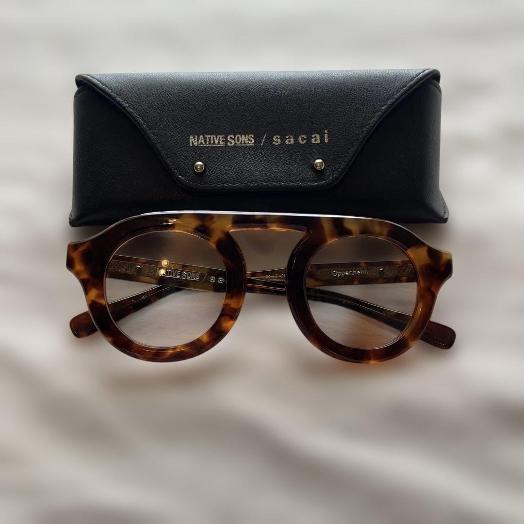 NATIVE SONS/sacai Opposition サングラス　サカイ サカイからネイティブ サンズとコラボしたサングラスが登場！ | GQ JAPAN