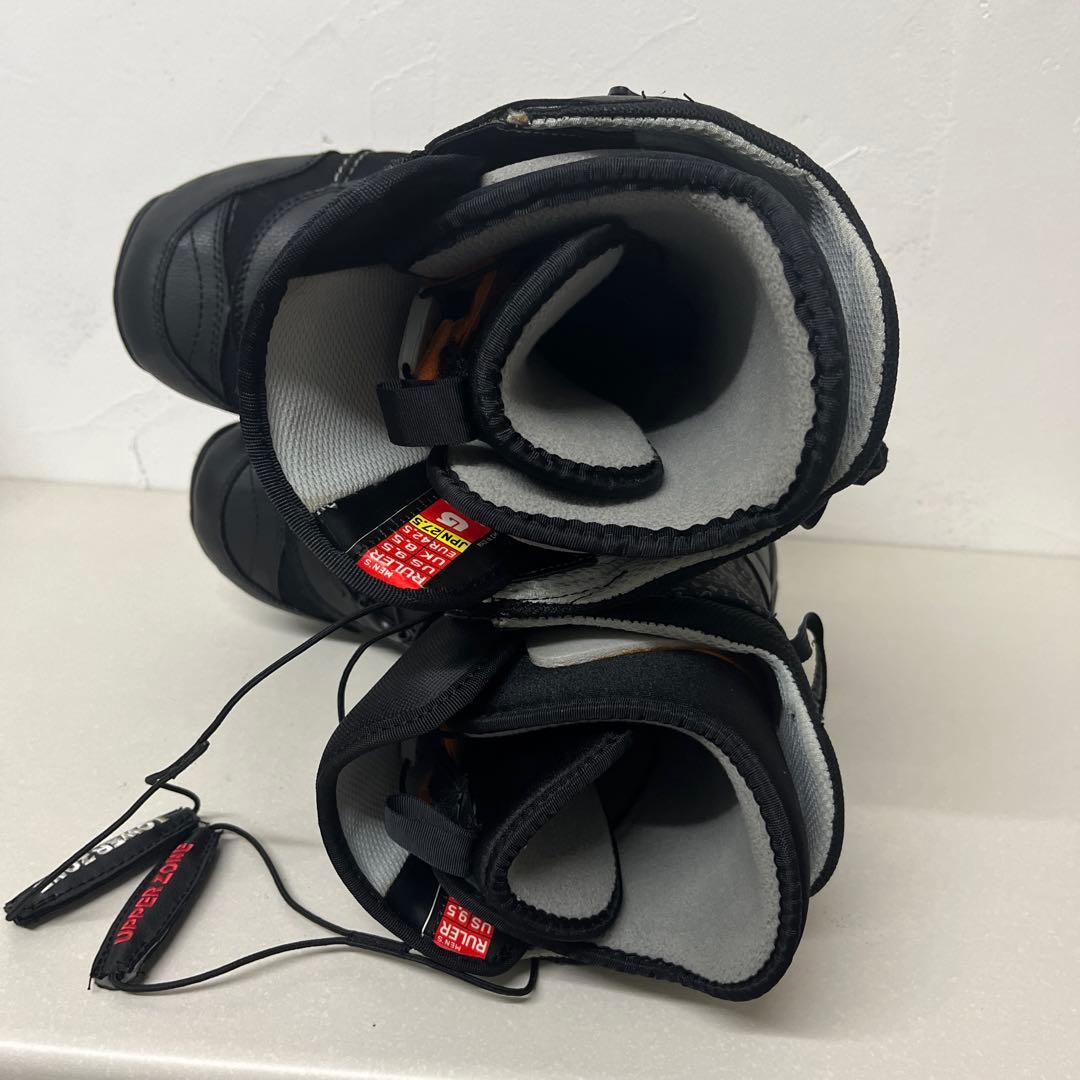 【極美品】Burton スノーボードブーツ 黒 Ruler 27.5cm