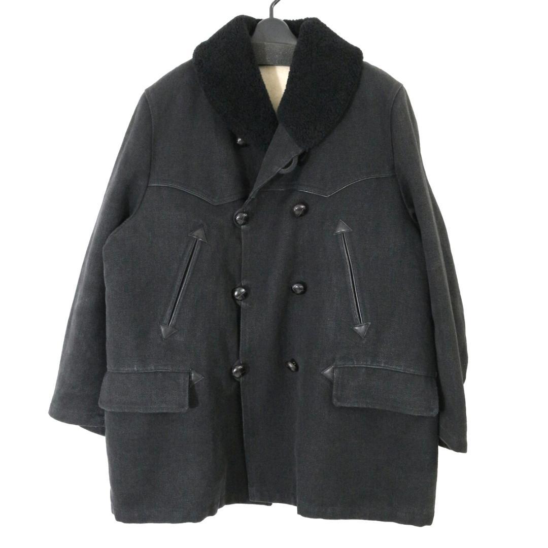 コモリ 20AW カナディアンコート / ムートンコンビヘンプジャケット