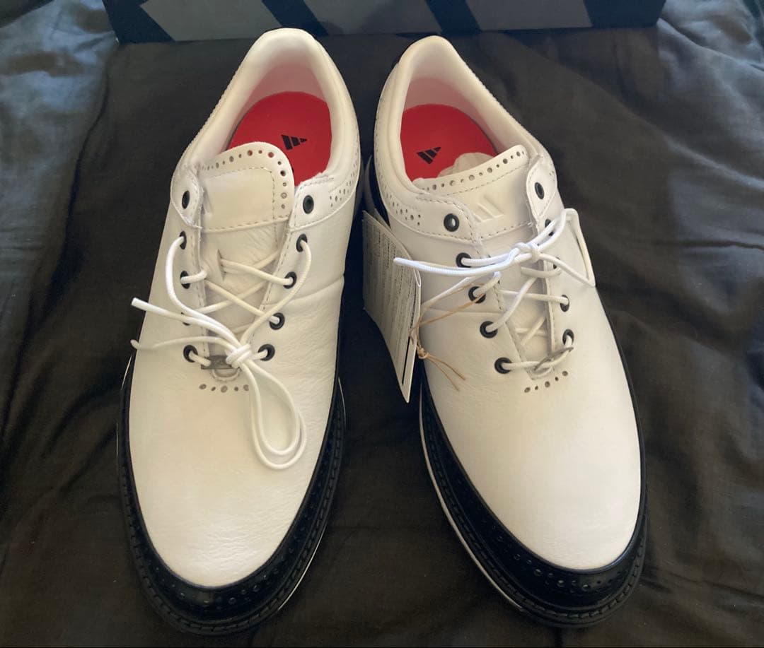 新品アディダスadidasゴルフシューズ MC80 スパイクレス 27.5cm