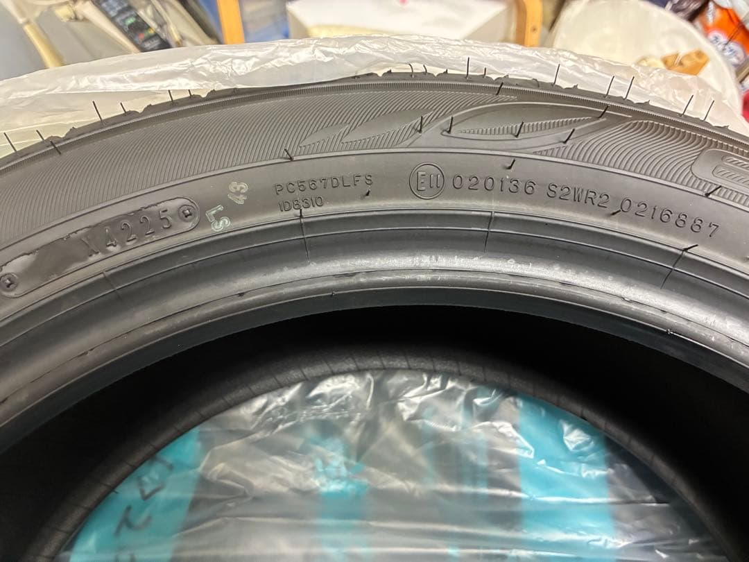 マ*サ様 タイヤ、ヤリスクロス新車購入時装着品。 購入後未使用ダンロップ