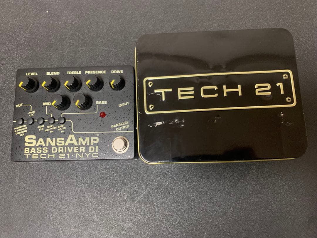 ベース TECH 21 SansAmp Bass D DI Ernie Williamson Music - Tech 21 SansAmp Bass Driver DI