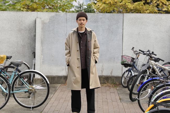 限定特価 auberge リバーシブルステンカラーコート duplex Ⅱ - メルカリ