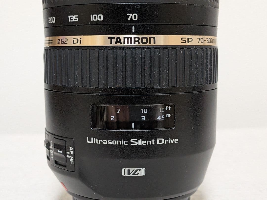 タムロン　SP 70-300mm F/4-5.6 Di VC USD　キャノン用