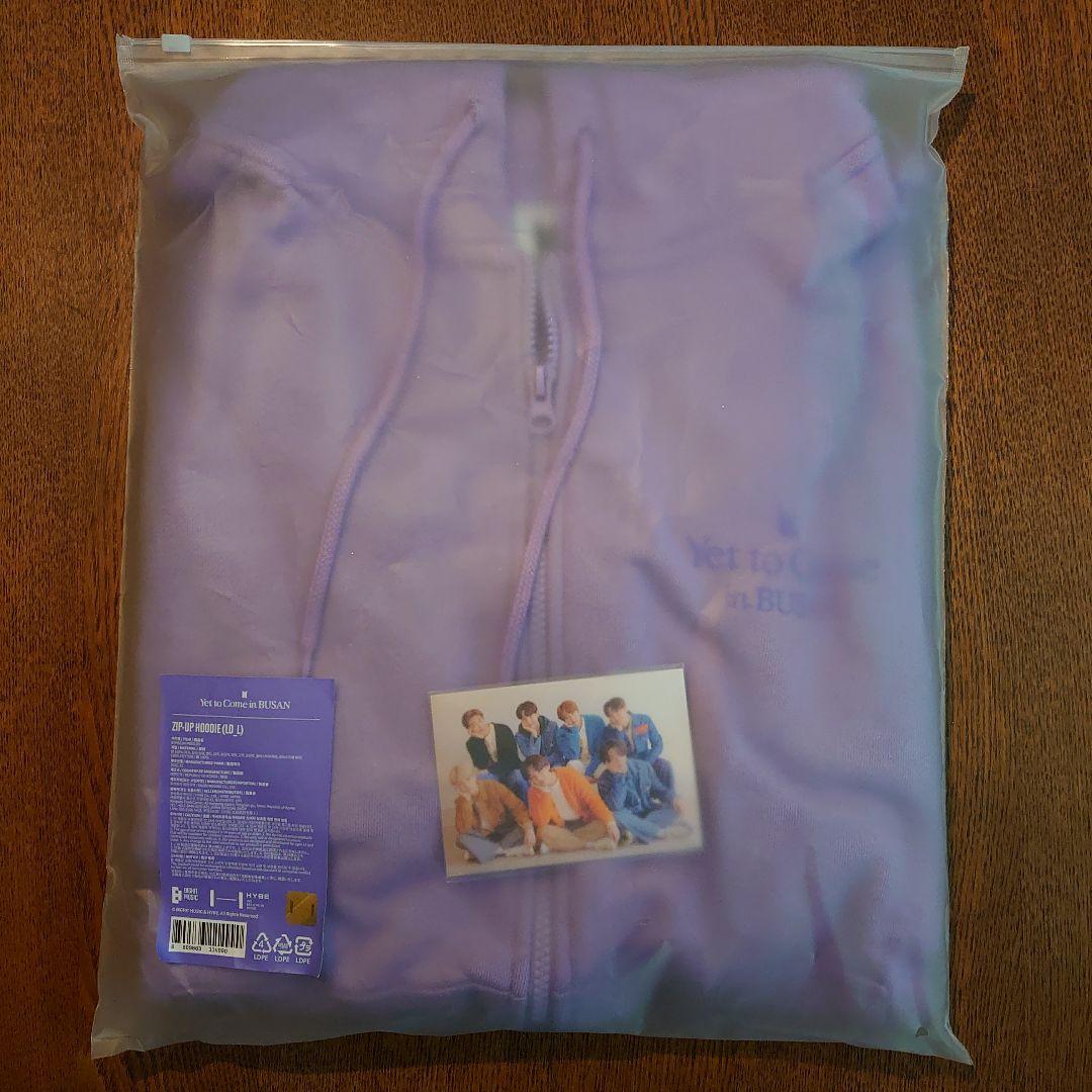 BTS 釜山 パーカー Lサイズ 防弾少年団(BTS) - BTS 釜山コン フーディ パーカー yet to come XLの