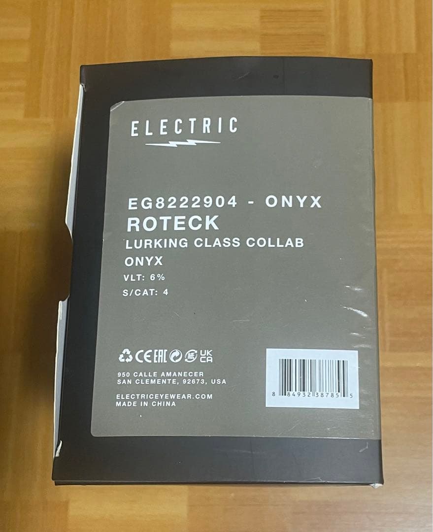 新品ELECTRIC ROTECK LURKING コラボ オニキス ケース付 - メルカリ