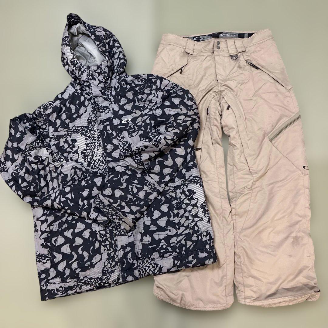 オークリー　スノーボードウェア　上下セット　まとめ売り　regular fit OAKLEY（オークリー） ジャージ 上下 セットアップ ジュニア ブランド
