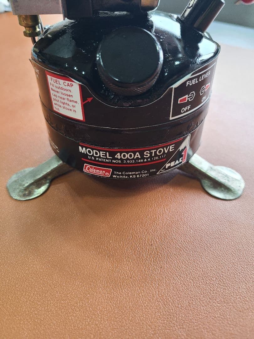 コールマン MODEL 400A STOVE PEAK1 2レバー