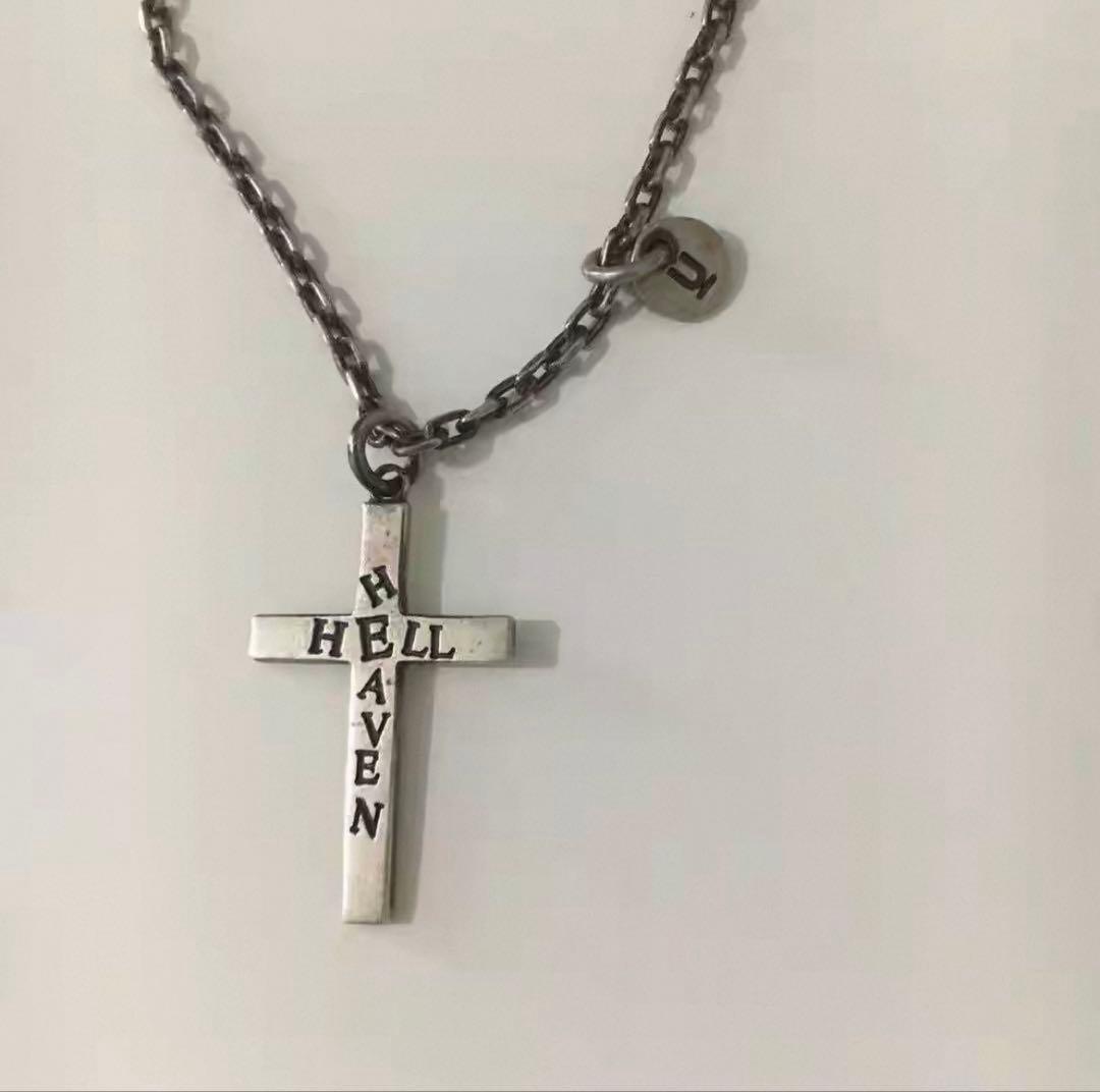 UNDERCOVER 02AW 魔女期 クロスネックレス silver - メルカリ