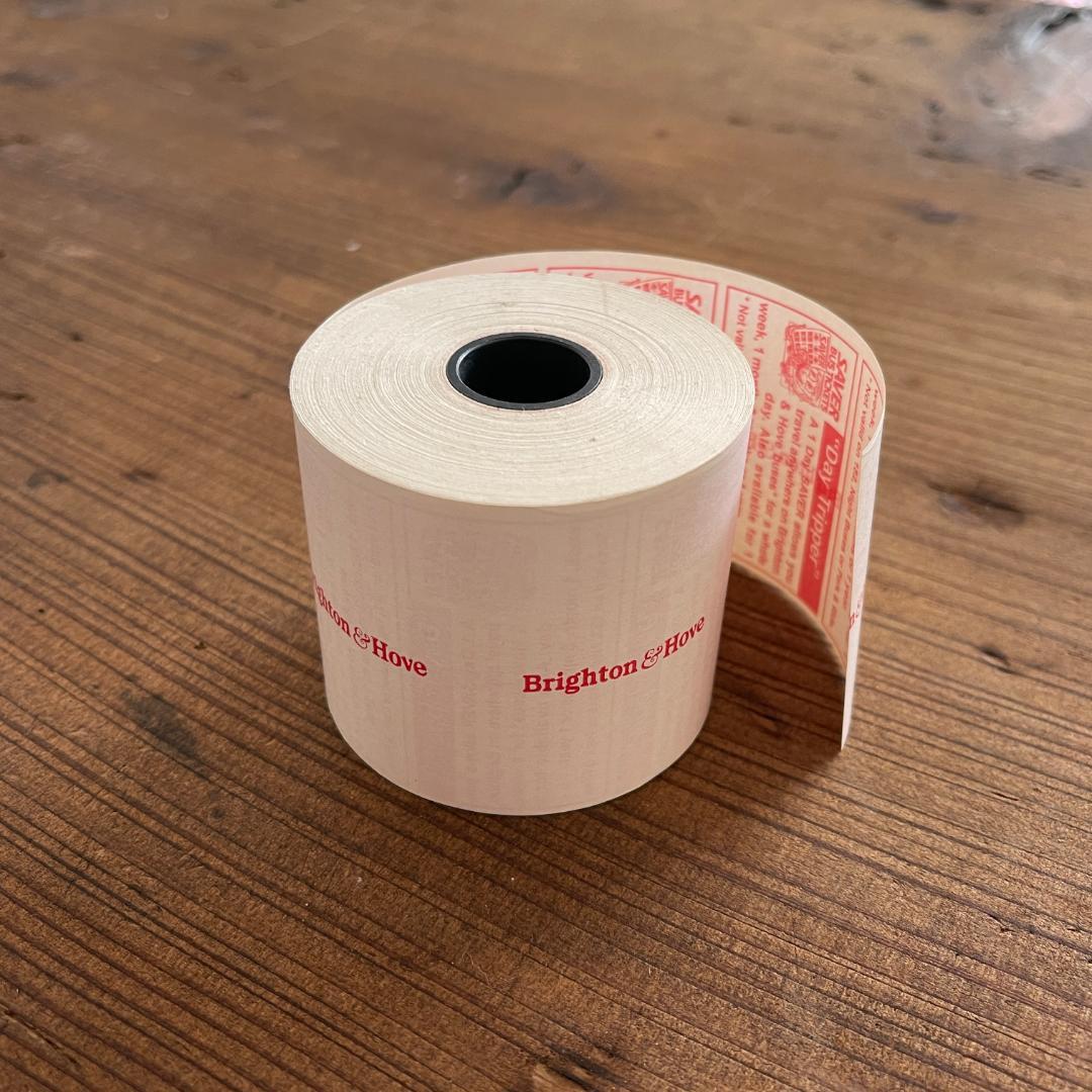 No.91】ヴィンテージ【ネガグラシン】【50枚】海外チケット(ロールチケット