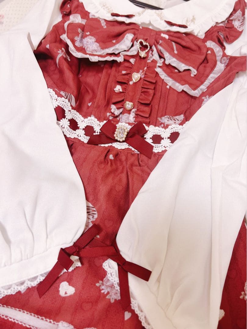 LIZLISA Whip Bear Home Cafe柄ワンピース