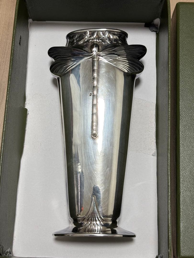 Christofle ドラゴンフライ フラワーベース トンボ Christofle