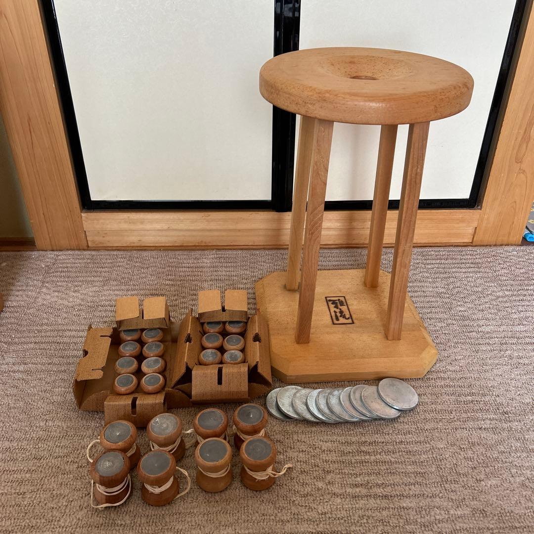 組紐丸台セット 組み立て式 9寸丸台(練習用組糸付き) 重り玉/引き玉セット – 昇苑くみ