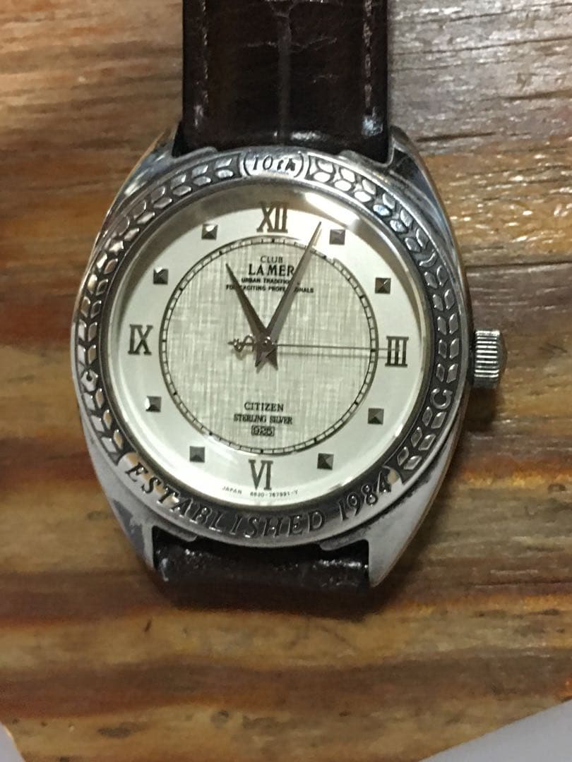 銀製 CLUB LAMERクラブラメール 手巻き 10周年記念 限定モデル - メルカリ