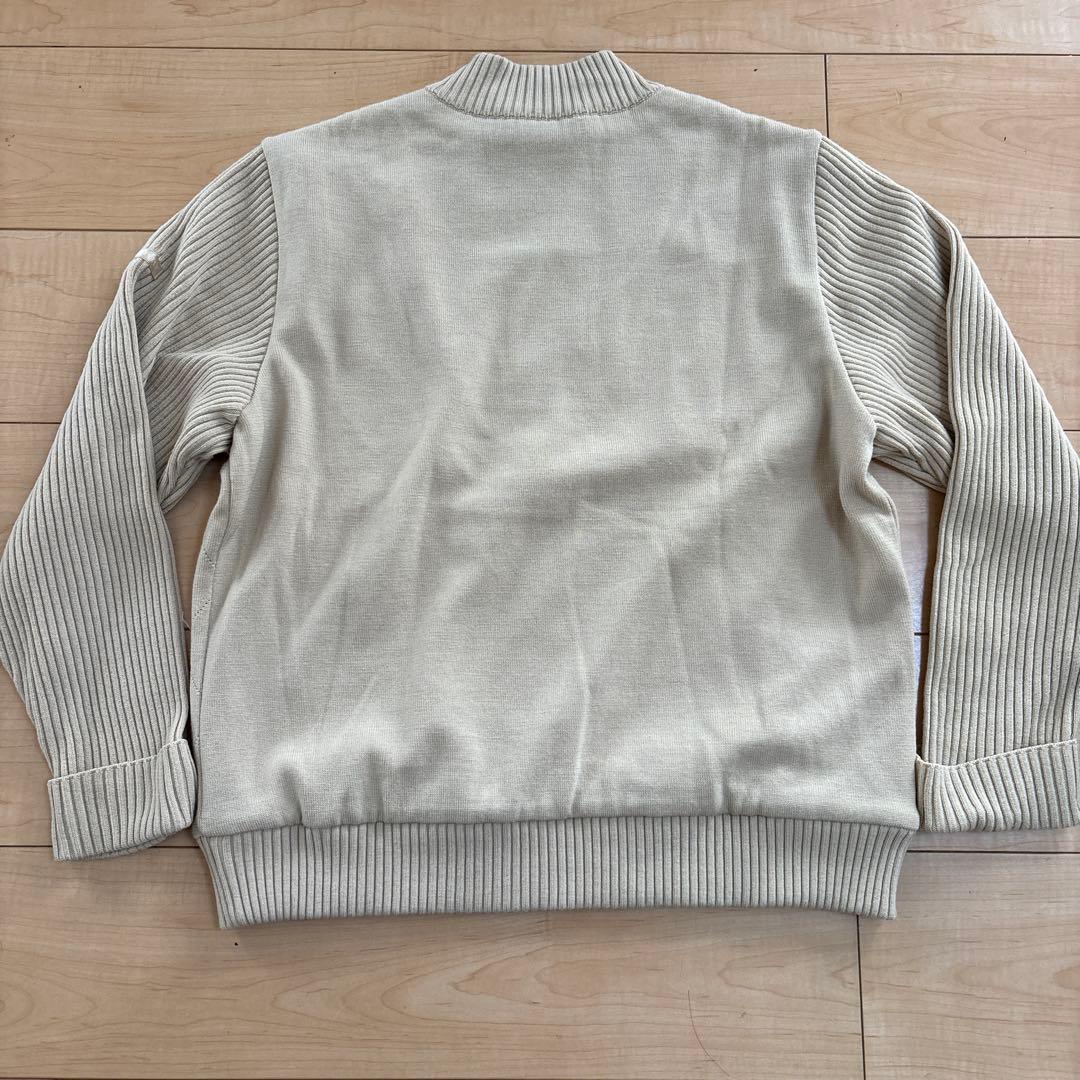 バーバリーゴルフ ニットブルゾン レディースLL ベージュ 日